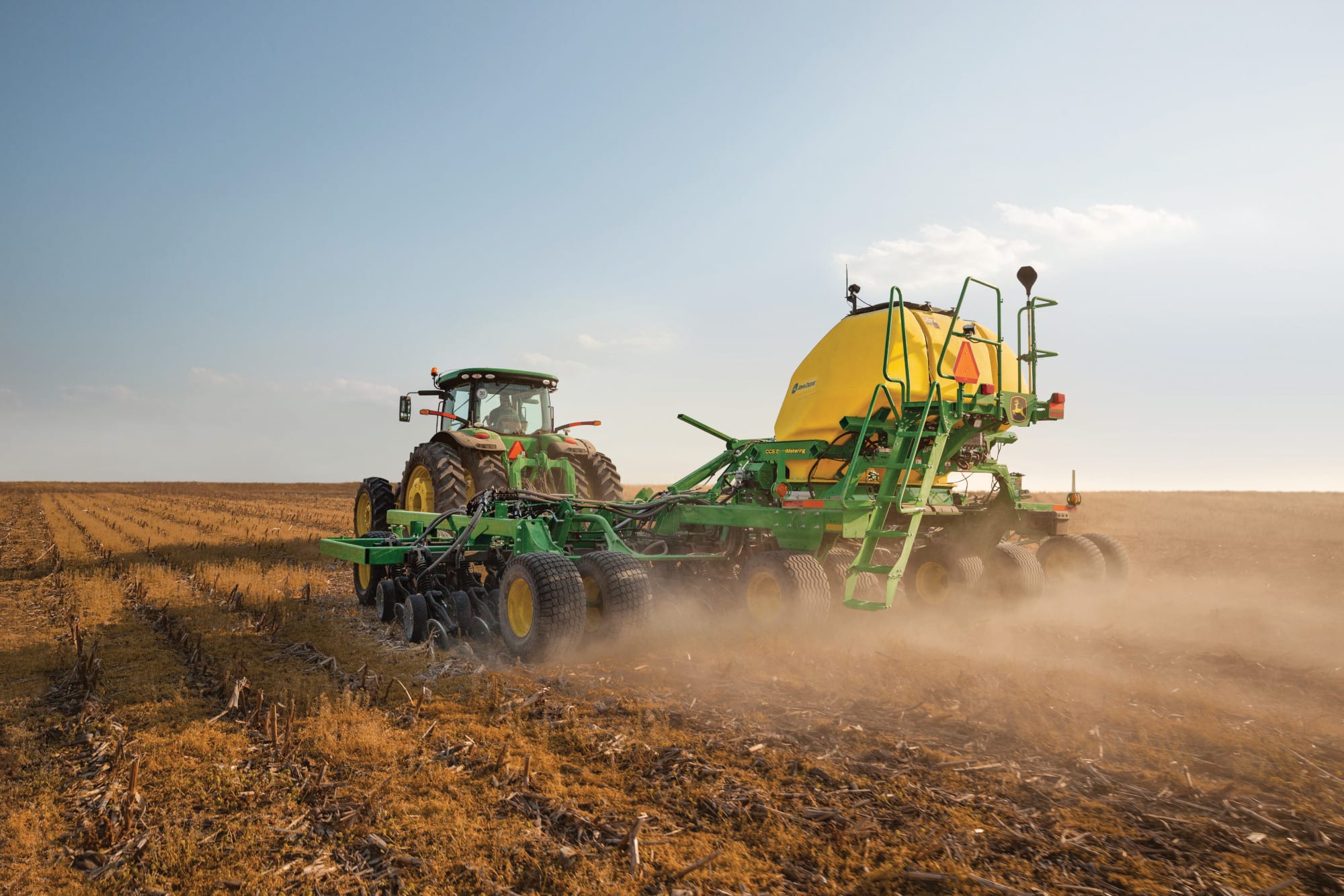 John Deere N500C Air Drill Full Seed Ahead for Small Grain, Cover