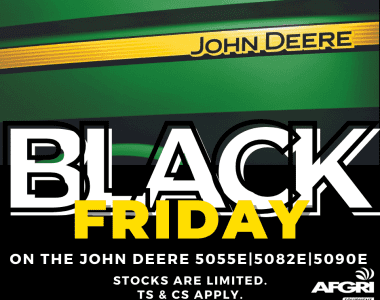 John Deere 5E Series Tractors Black November