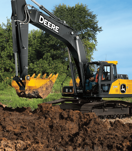 The John Deere E260-II LC Excavator 
