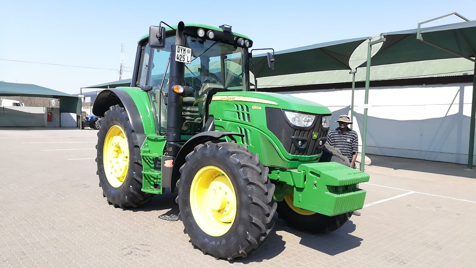 JOHN DEERE - 6110 MFWD Cab - For Sale at AFGRI Equipment (Marble Hall)