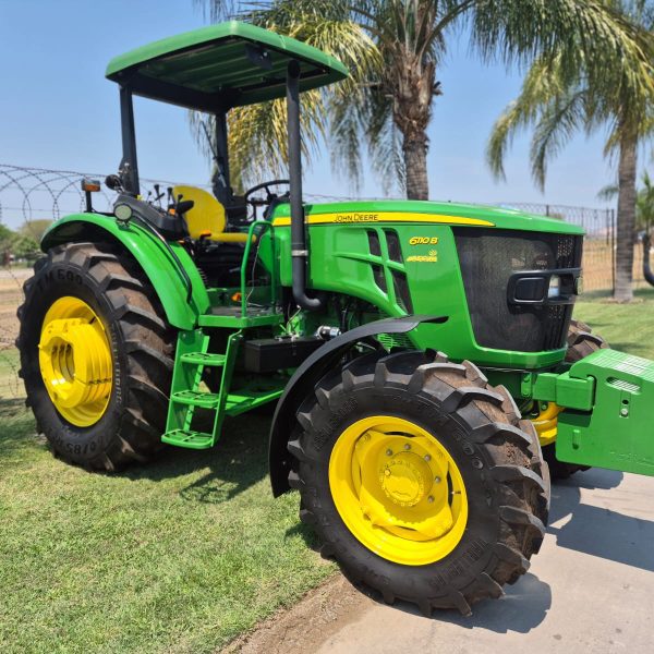 John Deere - 6110B Tractor - For Sale at AFGRI Equipment (Brits) - 3/4 Front view 2