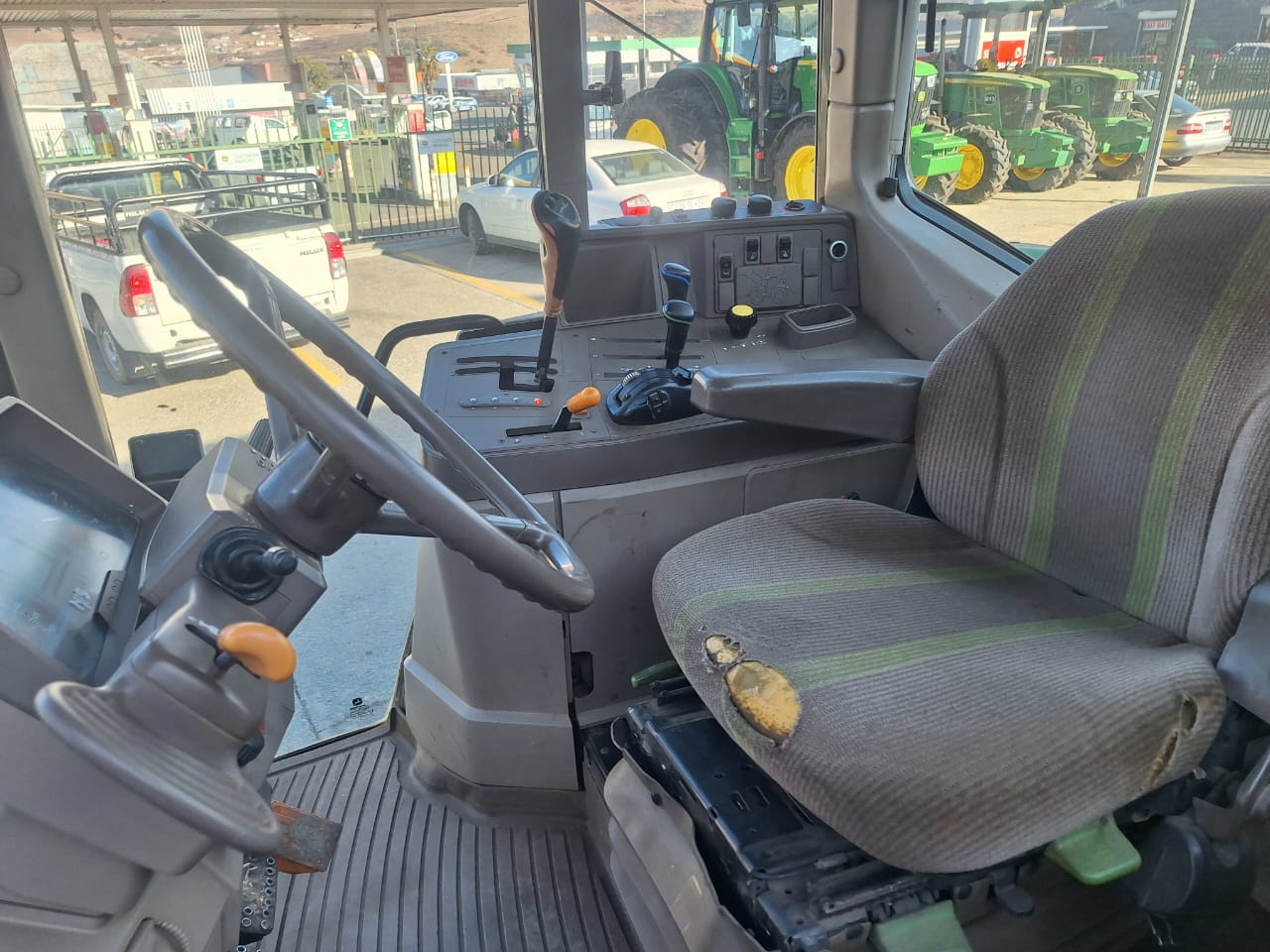 John Deere - 6430 MFWD Cab Tractor - For Sale at AFGRI Equipment (Kokstad) - Interior John Deere - 6430 MFWD Cab Tractor - For Sale at AFGRI Equipment (Kokstad) - Interior