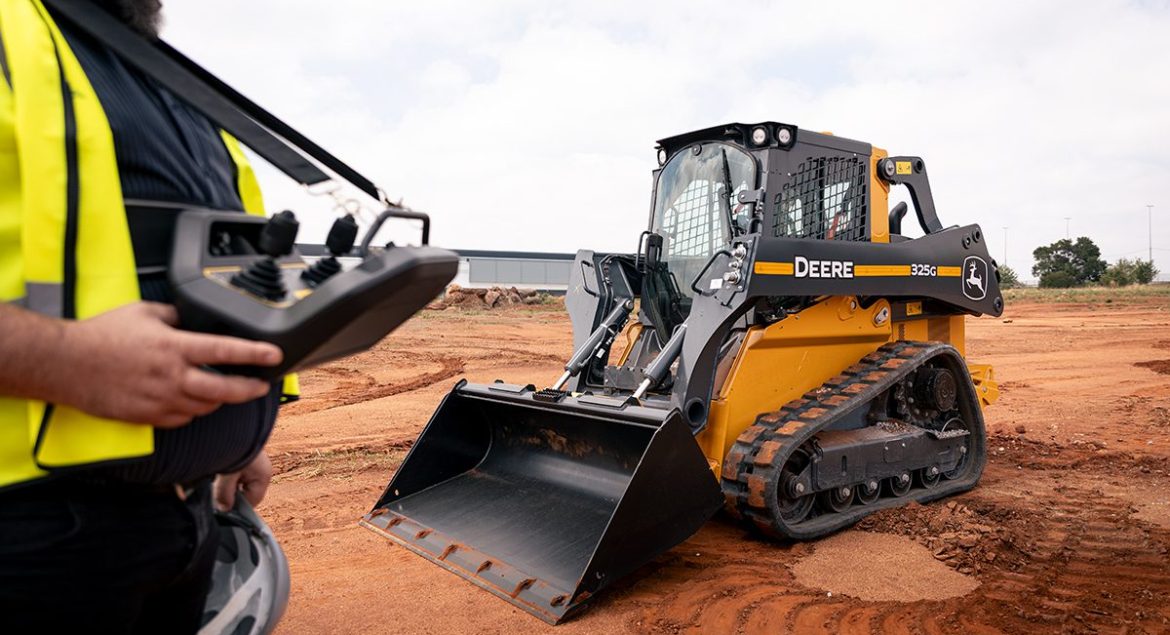 John Deere 325G Skid Steer - With Operator and Remote Control