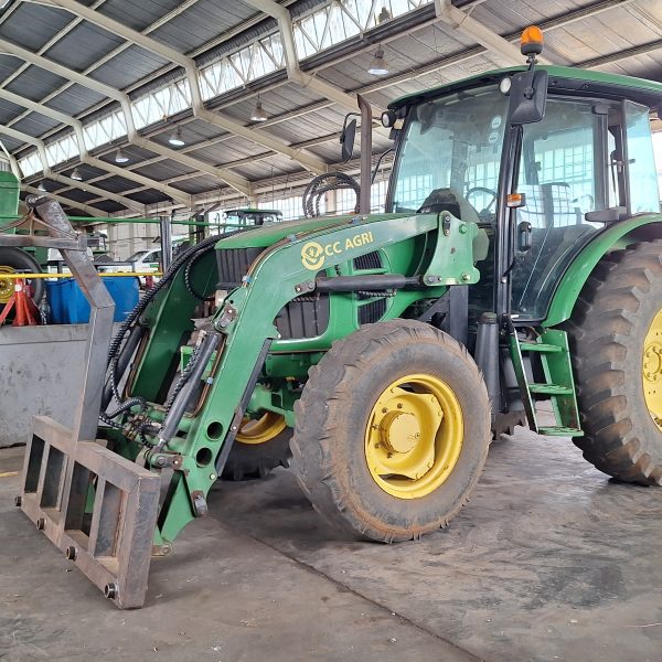 John Deere - 6130D Tractor - For Sale AFGRI Equipment (Bethal) - 3/4 Front View