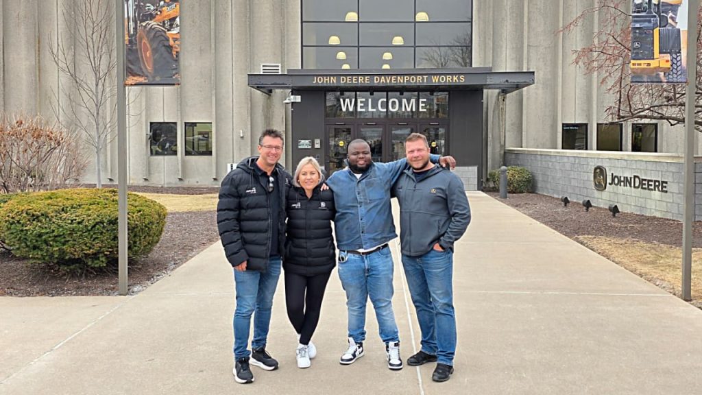 AFGRI Equipment team and customers at Davenport Works