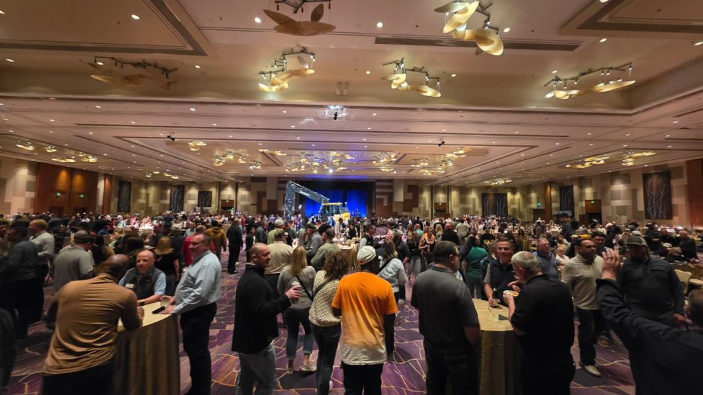 A crowd at ConExpo 2026