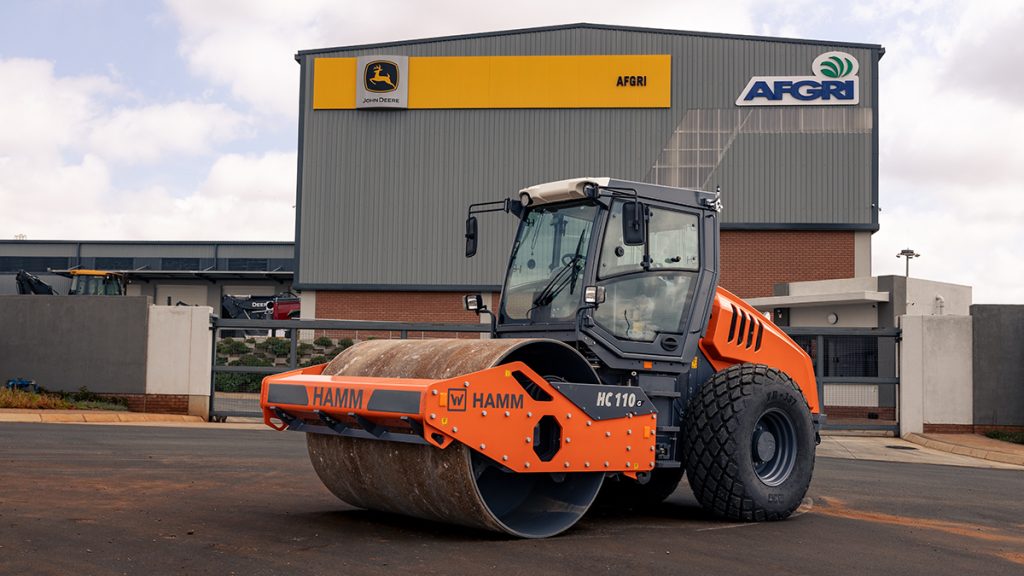 Wirtgen compaction equipment available through AFGRI Equipment for construction and mining applications