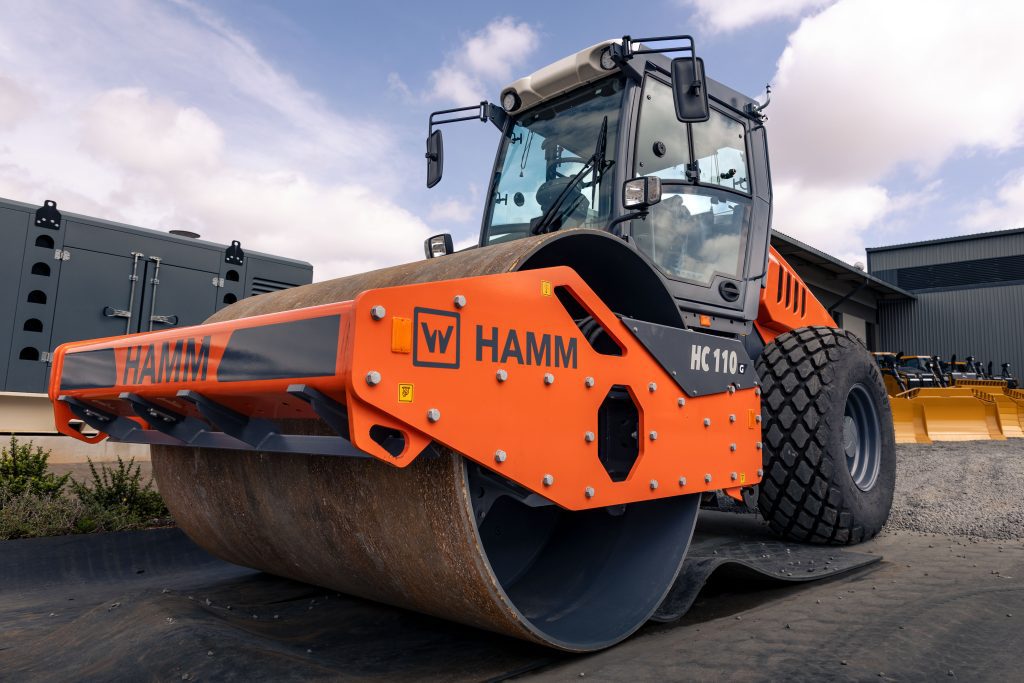 HAMM C Series soil compactor for construction environments at the AFGRI Equipment branch