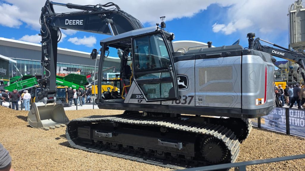 John Deere excavator at ConExpo 2026
