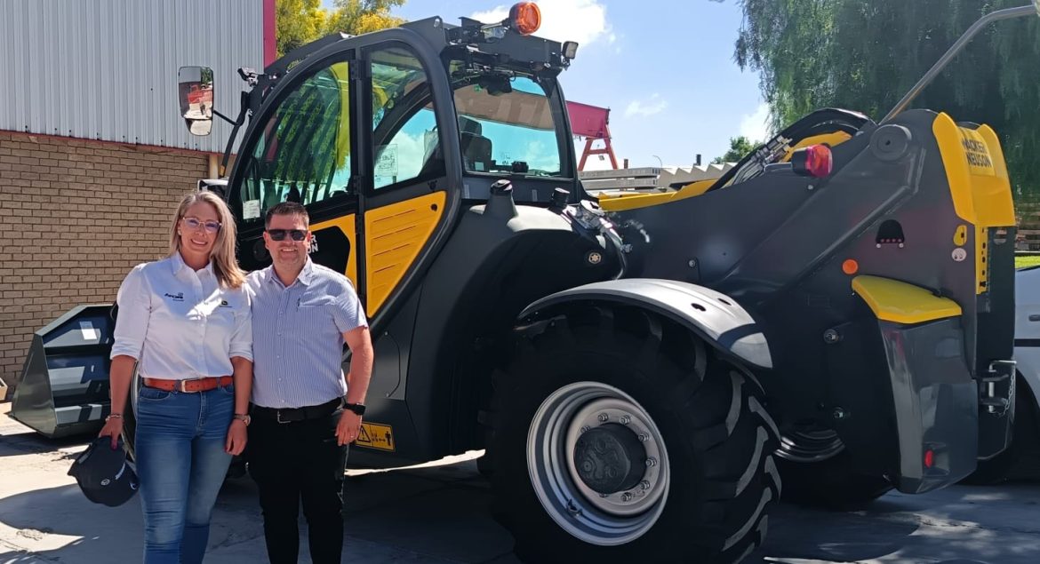 AFGRI Equipment supplied Wacker Neuson machinery to concrete plant