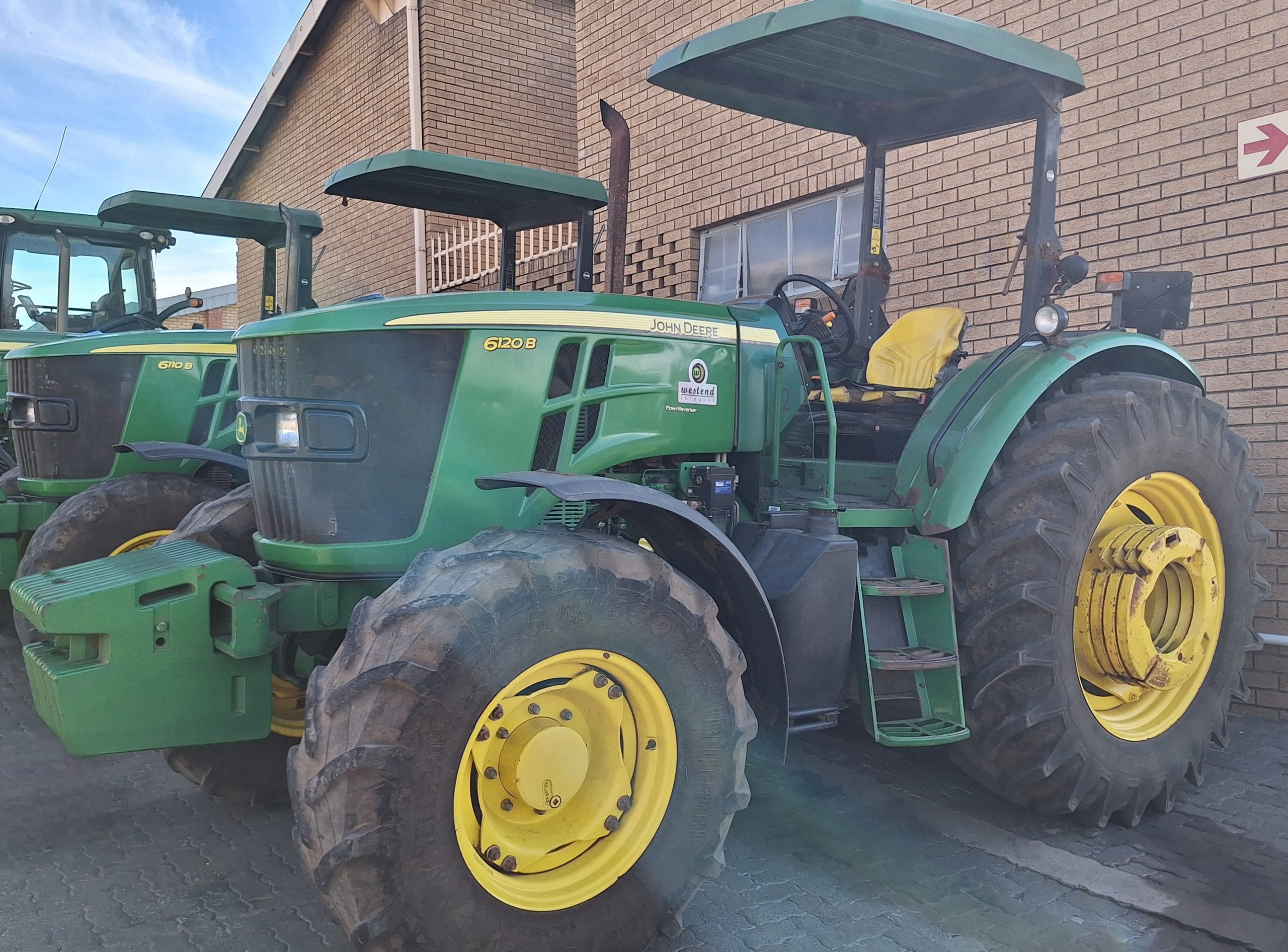 John Deere - 6120B Tractor - For Sale AFGRI Equipment (Bethal)