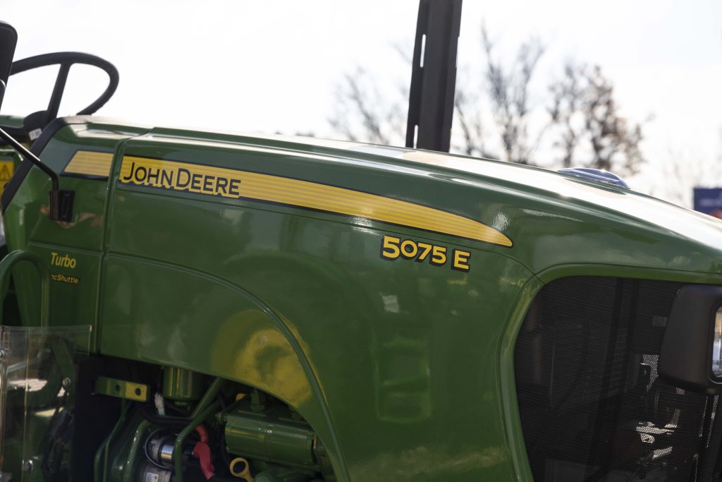 Selected John Deere utility tractors available through the Legacy Unlocked promotion.