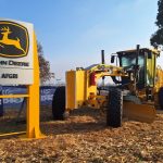 John Deere construction equipment displayed at Val Boeredag 2026.