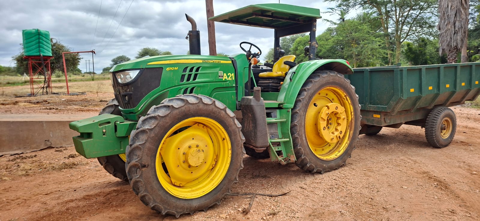 John Deere - 6110M Tractor - For Sale at AFGRI (Polokwane)