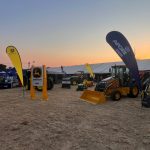 John Deere and Wacker Neuson construction equipment on display at the AFGRI Equipment stand at KragDag 2026.
