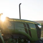 John Deere 3041E Nose Close-Up