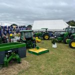 John Deere Agricultural Machinery on display at AFGRI Equipment stand at the 2026 Royal Show